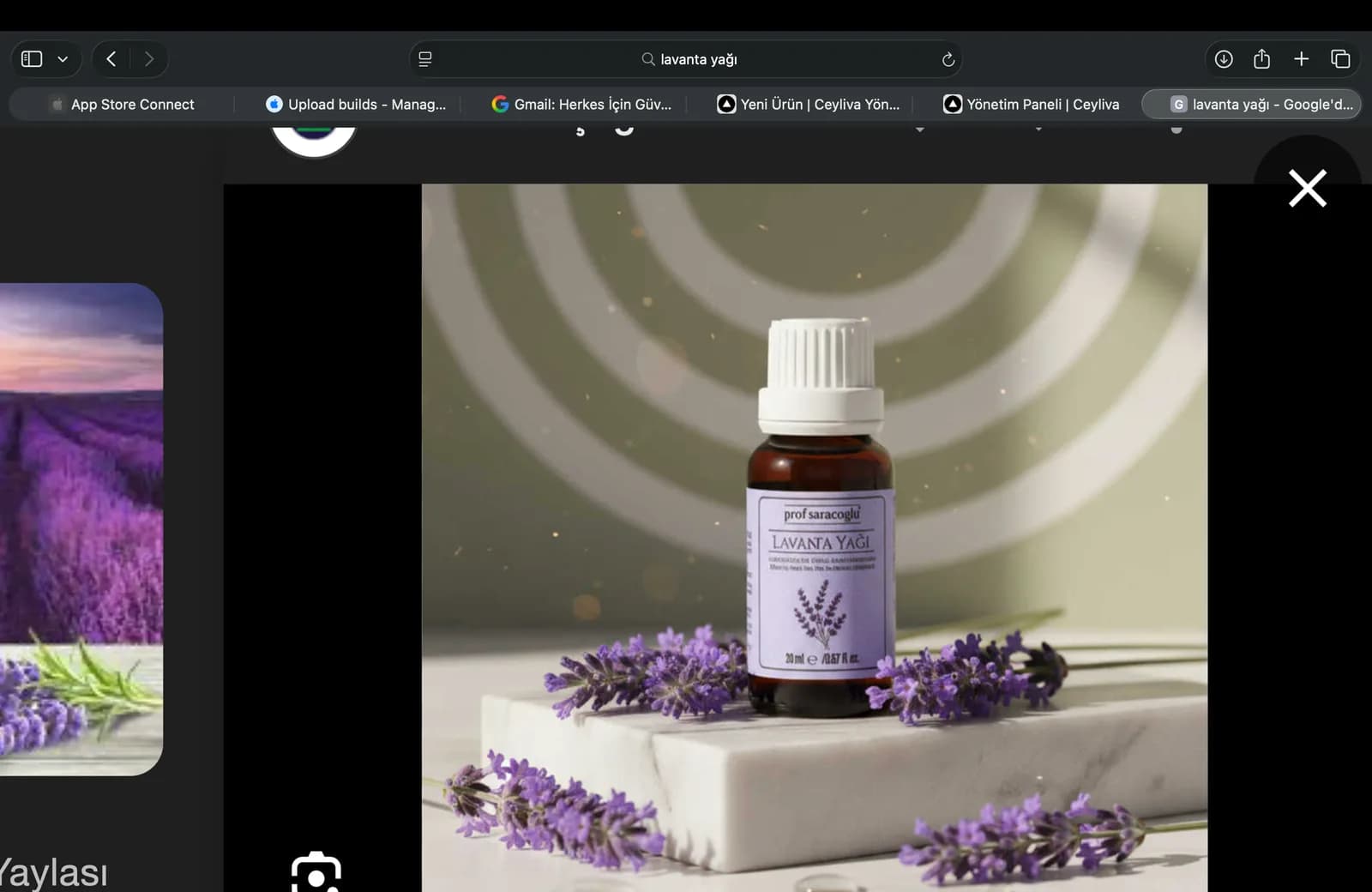 Lavanta Yağlı Saç Spreyi 100 ml